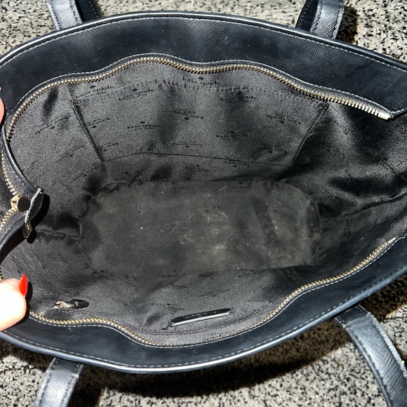 Kate spade ♠️ black shimmer tote - Picture 7 of 8